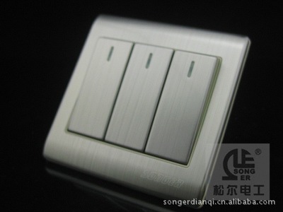 SONGER E50系列三開 專業(yè)電工開關(guān)的優(yōu)選品牌